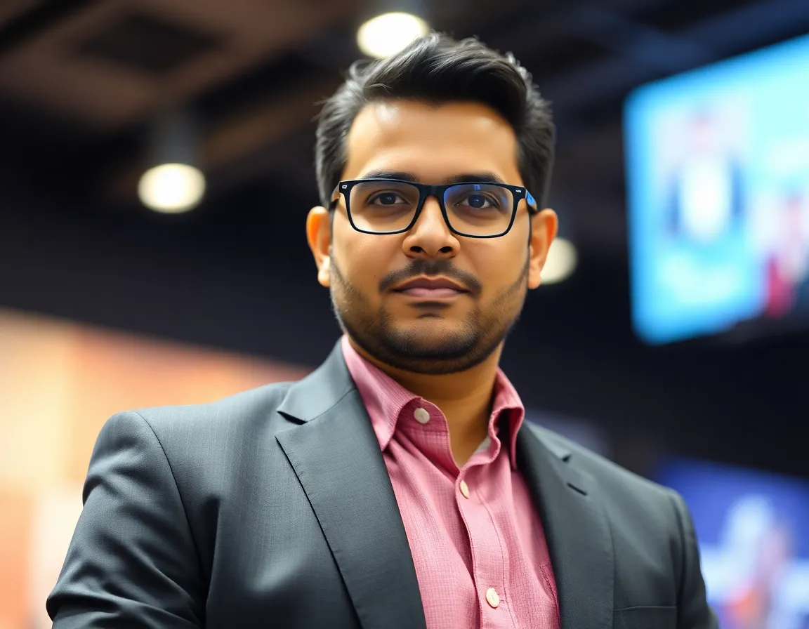 Professional headshot of Sameer Gupta, a focused man in his late 30s.